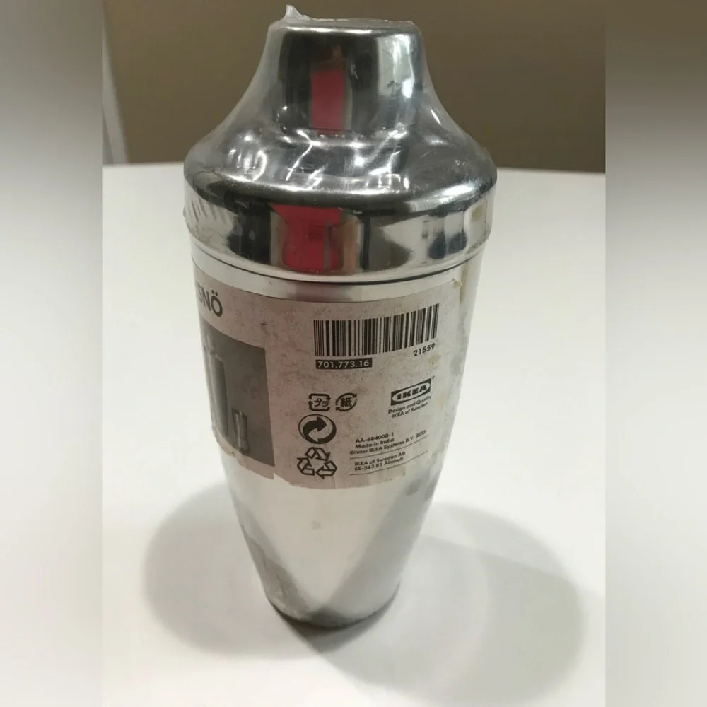 🌺🌺NWT IKEA Stainless Steel Cocktail Tumbler, 8” Tall